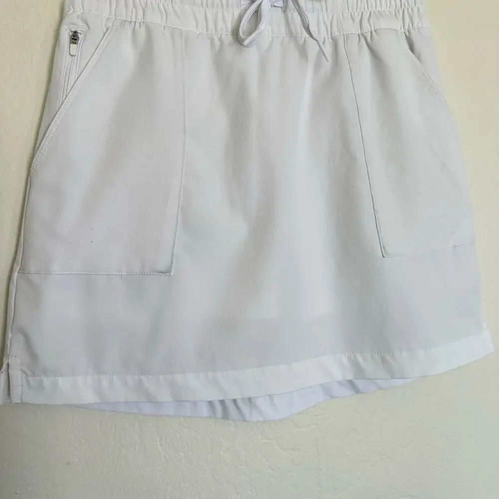 Adidas White Golf Skirt Built-in Shorts Size Small - Picture 4 of 11